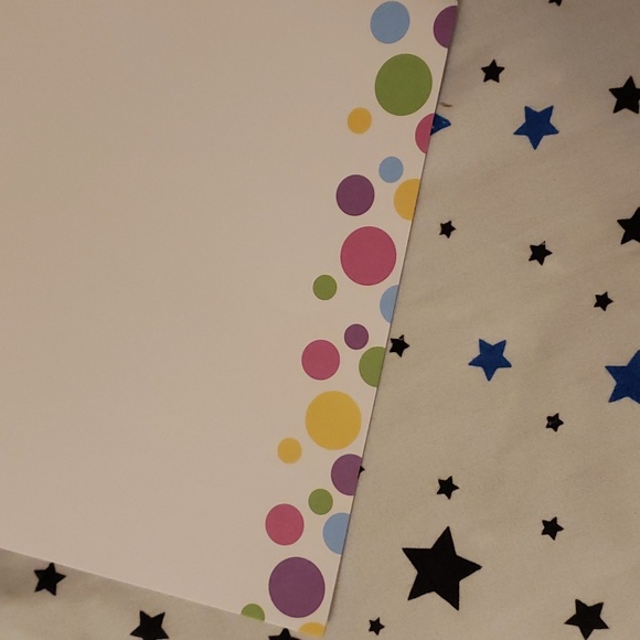 Free! (With Purchase) Barker Creek Designer Computer Paper- 2 Multicolor Border - Picture 5 of 9